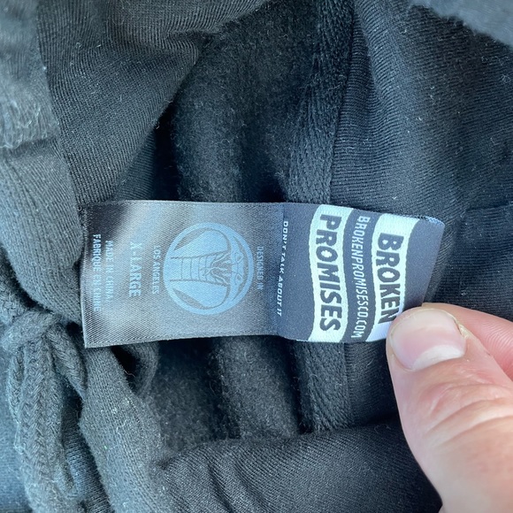 BROKEN PROMISES EMOTIONAL HOODIE - Picture 4 of 6